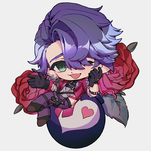 (merch) rendered chibi