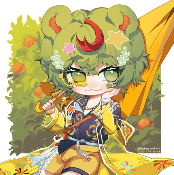 (c) rendered chibi - complex